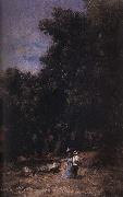 Nicolae Grigorescu In the Woods of  Fontainebleau oil painting picture wholesale